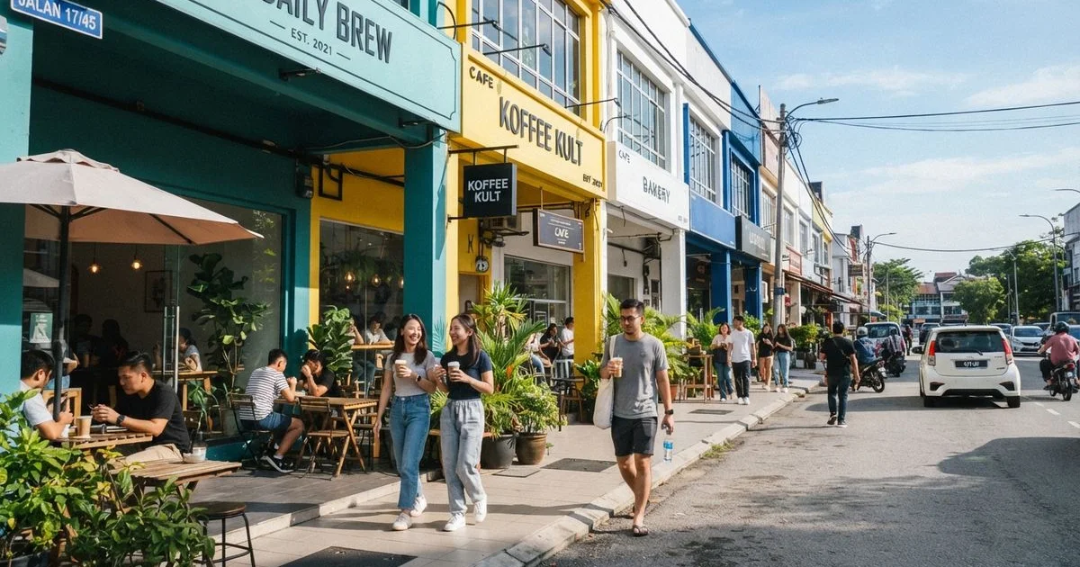 Cafe hopping in Petaling Jaya: how to plan a route across neighborhoods