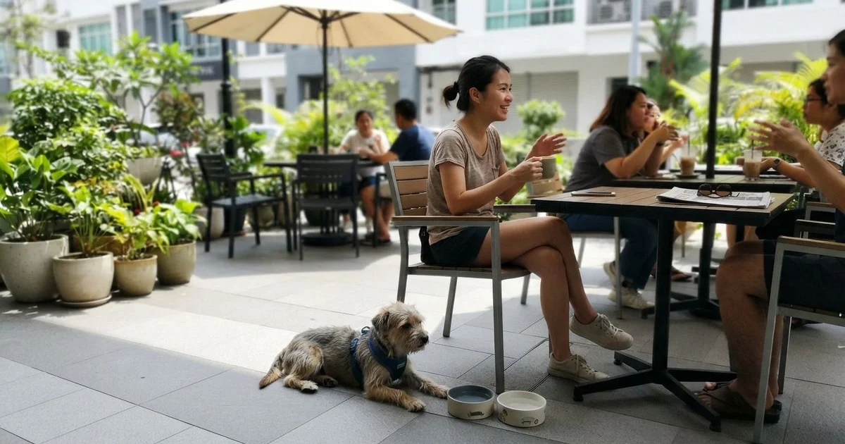 Taking your dog to a cafe in Petaling Jaya: what to expect