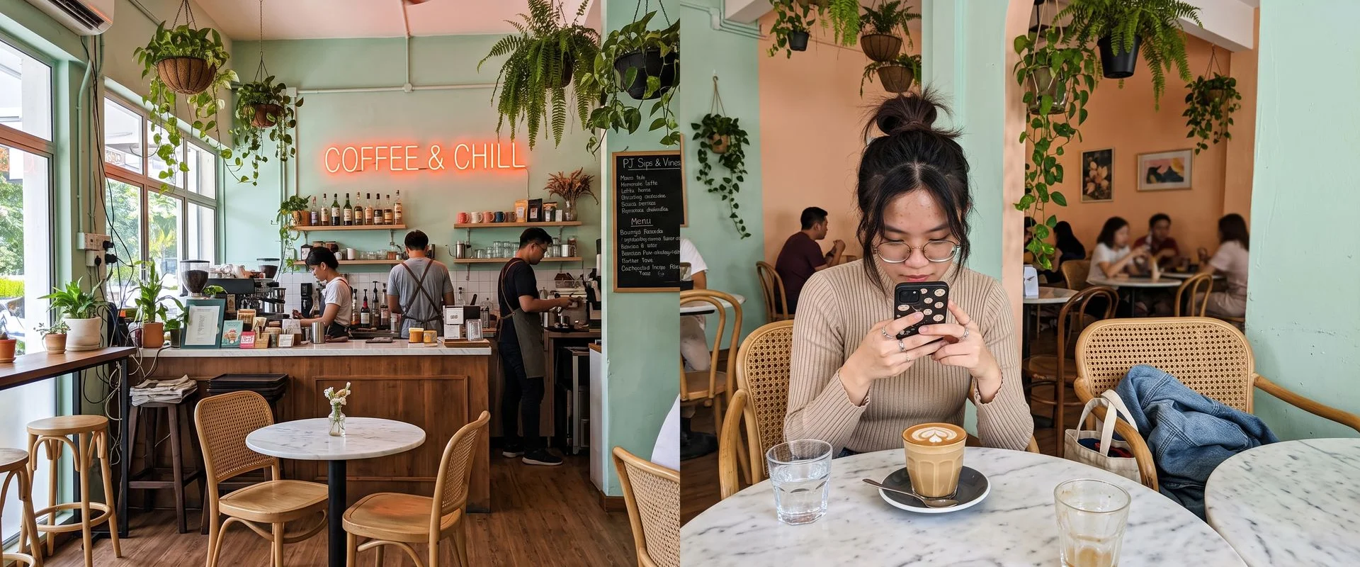 Aesthetic / Instagrammable Cafes in Petaling Jaya