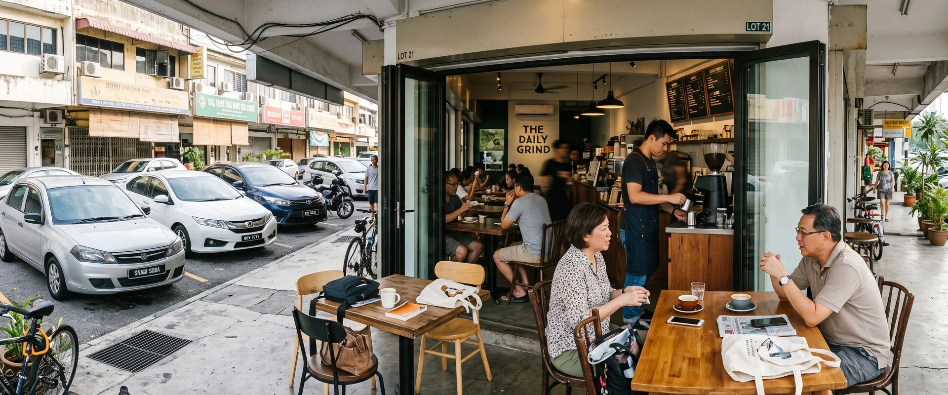 cafe in Aman Suria, Petaling Jaya