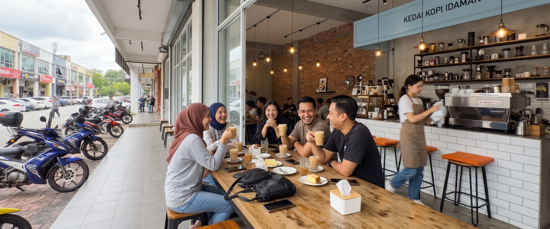 cafe in Kelana Idaman, Petaling Jaya