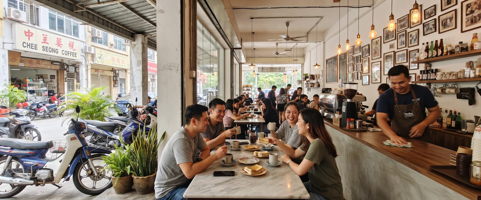 cafe in Sea Park, Petaling Jaya