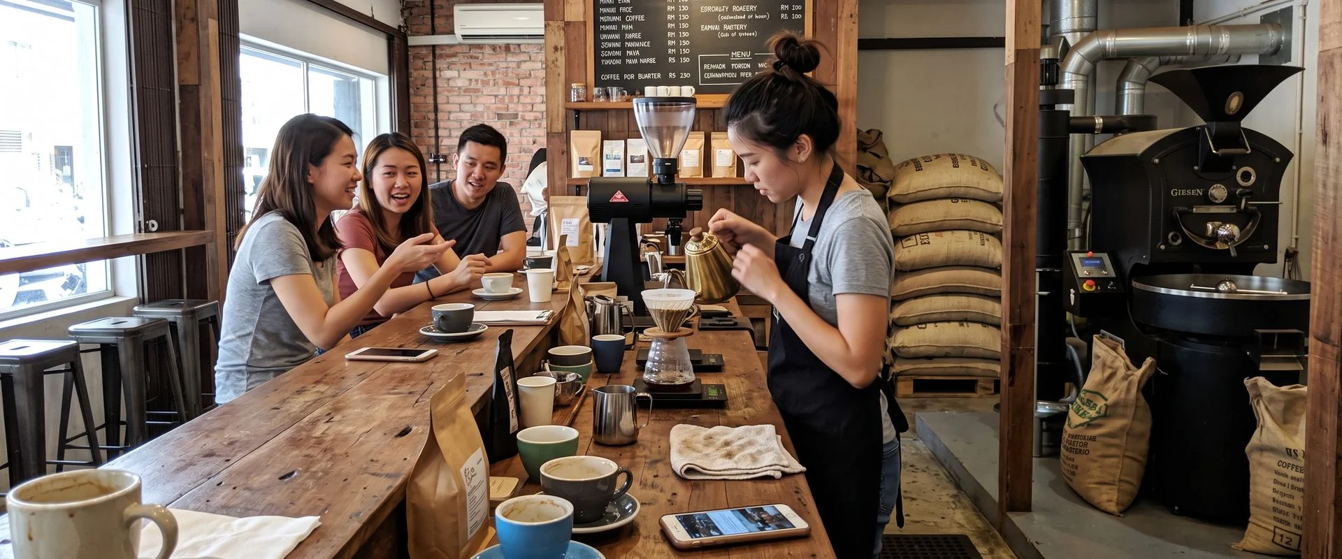 Specialty Coffee & Roastery Cafes in Petaling Jaya