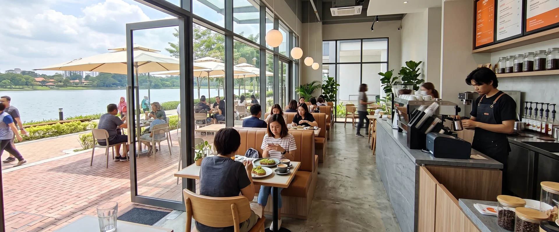 cafe in Sunway South Quay, Petaling Jaya